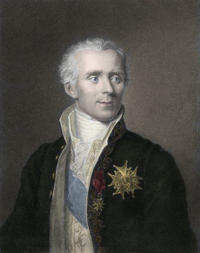 Porträtt av Pierre Simon, markis de Laplace, matematiker och astronom (1749-1827) - Pierre Simon Laplace (1749-1827), fransk matematiker av Unknown artist