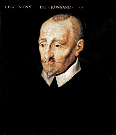 Porträtt av Pierre de Ronsard (målning av Unknown artist