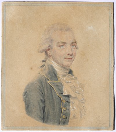 Porträtt av Sir John Macpherson, 1st Baronet, Indiens generalguvernör av Unknown artist