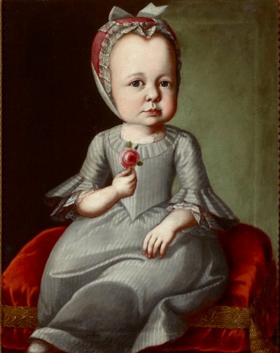Porträtt av Sophia Elizabeth von Brukenthal (1749-1753) av Unknown artist