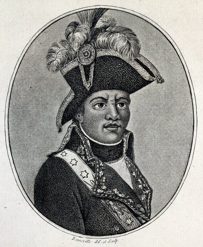 Porträtt av Toussaint Louverture (Toussaint-Louverture av Unknown artist