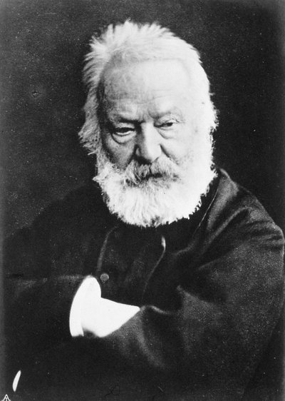 Porträtt av Victor Hugo av Unknown artist