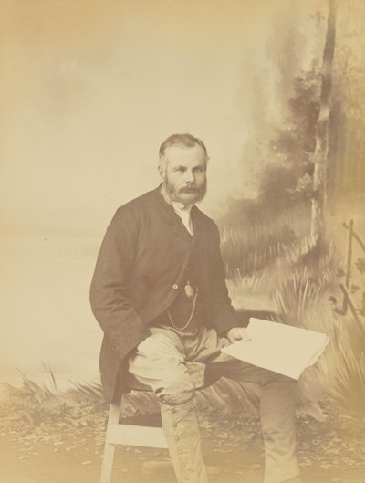 [Porträtt av en kaukasisk man] av Unknown artist