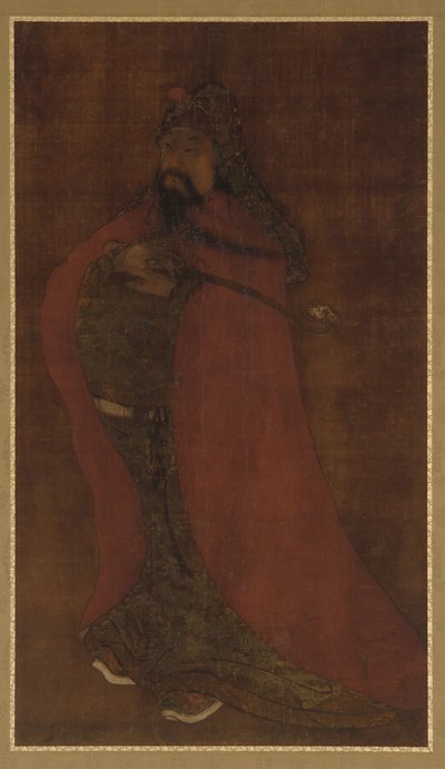 Porträtt av en Han-kejsare av Unknown artist