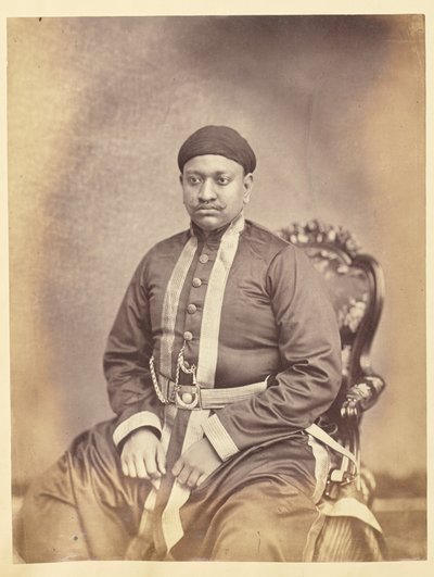 [Porträtt av en man, Indien] av Unknown artist