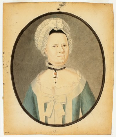 Porträtt av en kvinna av Unknown artist