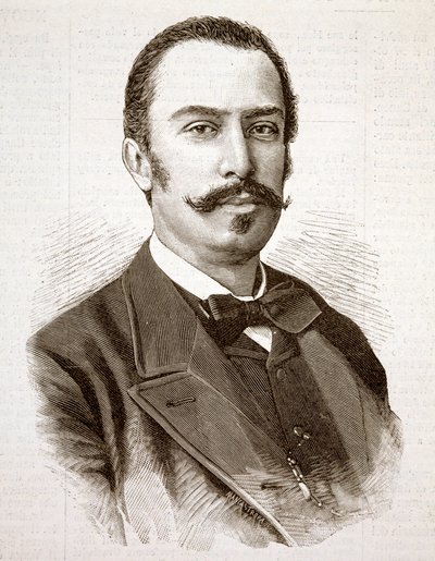 Porträtt av den italienske politikern Giovanni Giolitti (1842-1928). av Unknown artist
