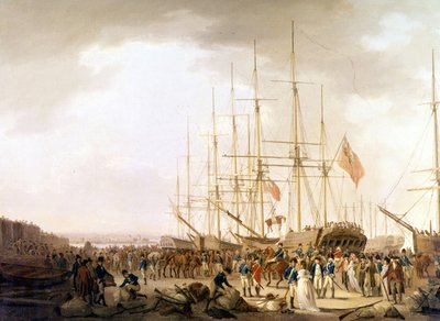 Portsmouth går ombord på brittisk trupp av Unknown artist
