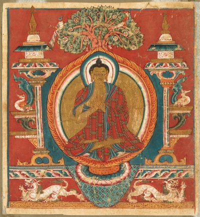 Predikar Sakyamuni av Unknown artist
