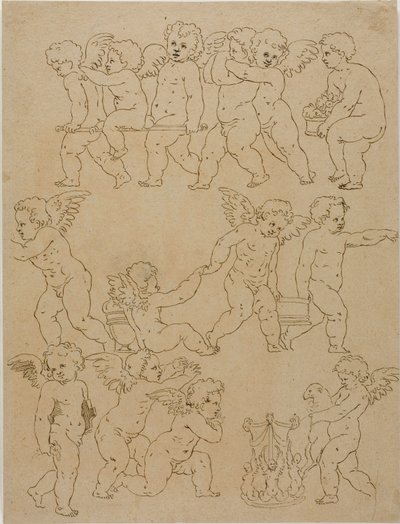 Putti Utför uppgifter av Unknown artist