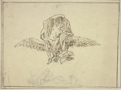 Våldtäkt på Ganymedes av Unknown artist