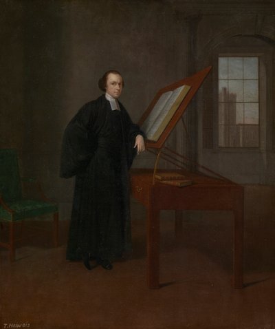 Revd. Dr. Thomas Haweis (1734-1820), odaterad (olja på duk) av Unknown artist