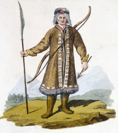 Rysk jägare av Unknown artist