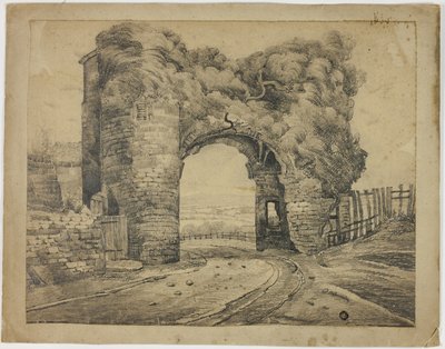 Rye Gate, Winchelsea, Kent av Unknown artist