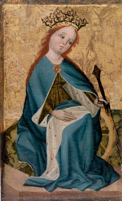 Den heliga Katarina av Alexandria av Unknown artist