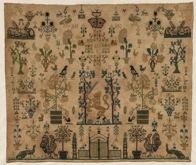 Sampler Fragment av Unknown artist