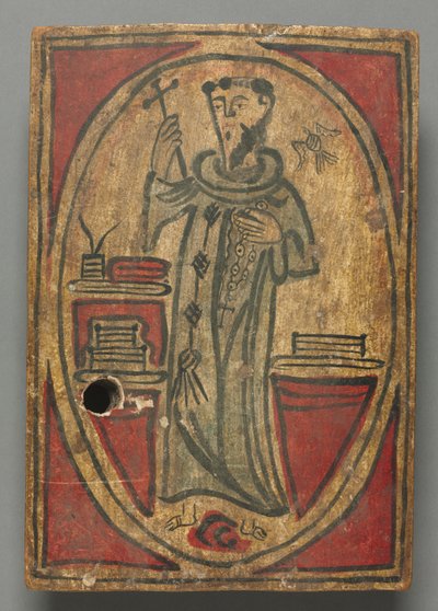 Saint Francis of Assisi: altartavla helgon av Unknown artist
