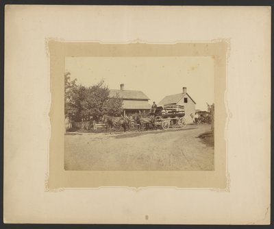[Saratoga Lake ångbåtsbuss] av Unknown artist