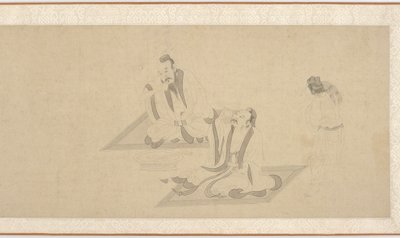 Scener ur Tao Yuanmings liv (del 1) av Unknown artist