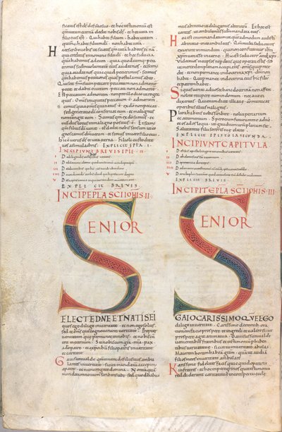 Senior.Epistola Iohannis II och Epistola Iohannis III av Unknown artist