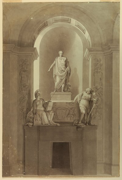 Gravmonument över Jakob III (1688-1766) av Unknown artist