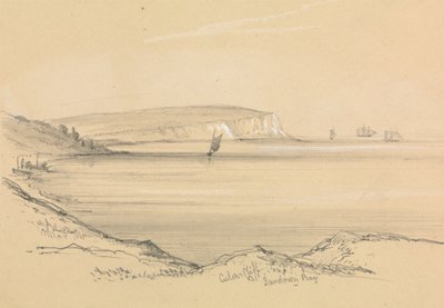 Skeppar i Sandown Bay av Unknown artist