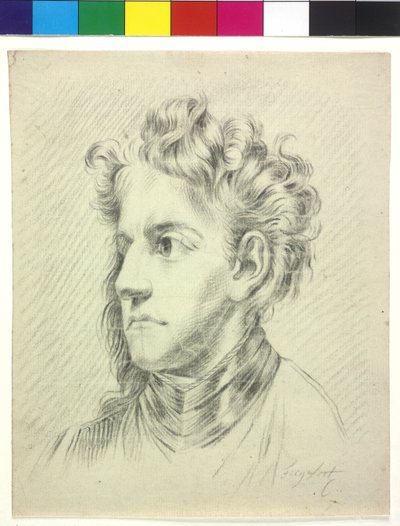 Axelrem Bild av en ung man av Unknown artist