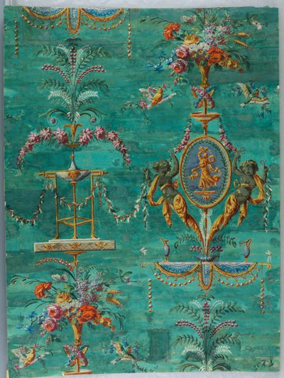 Sidovägg av Unknown artist