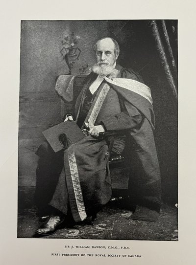 Sir J. William Dawson av Unknown artist