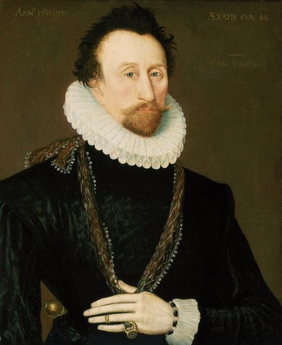 Sir John Hawkins (1532-1595) av Unknown artist