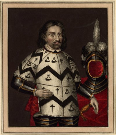 Sir Richard Sutton (1460-1524), engelsk advokat - Anonym - 1815 - Akvatint - 17x14,7 - Privat samling av Unknown artist