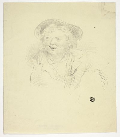 Leende man av Unknown artist
