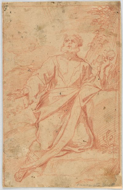 St (Jerome?) i Ecstasy av Unknown artist