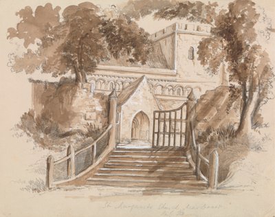 St Margarita kyrka av Unknown artist