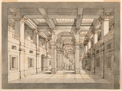 Scenografi, Palace interiör av Unknown artist