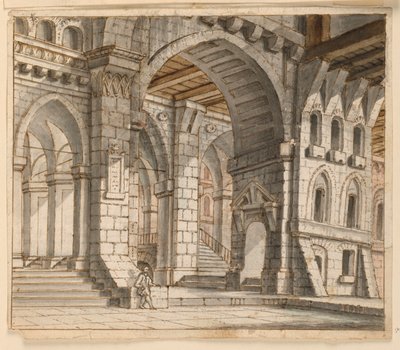 Scenografi, Palace interiör av Unknown artist