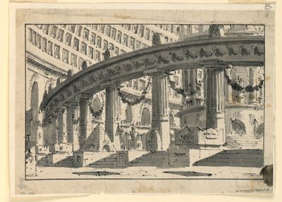 Scenografi, Palace interiörer av Unknown artist