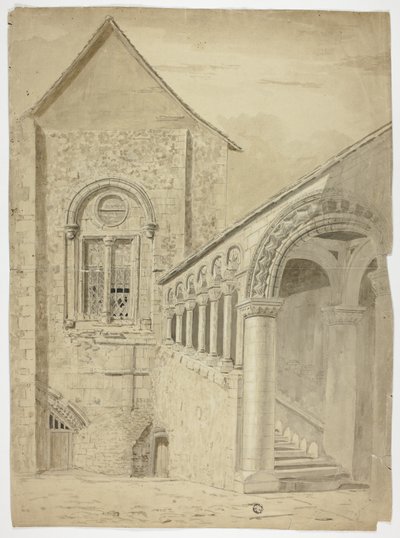 Trapphus...Green Court, Canterbury av Unknown artist