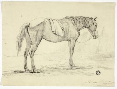 Stående Häst av Unknown artist