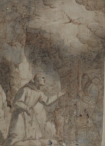 Stigmatisering av den helige Franciskus av Assisi av Unknown artist
