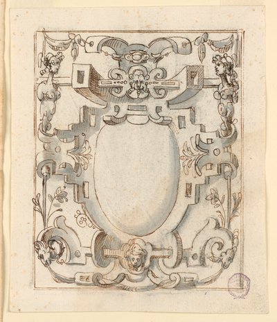 Strapwork Design av Unknown artist