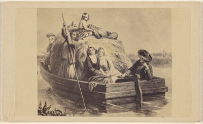 Livets ström. Bouvier. [en målning] av Unknown artist