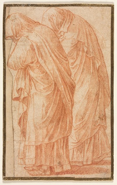 Studie av munkar av Unknown artist