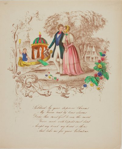 Underkuvad av din överlägsna charm (valentin) av Unknown artist