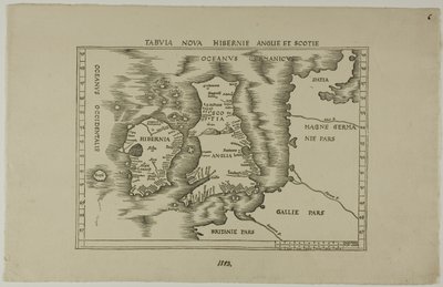 Tabuia Nova Hibernia England och Skottland av Unknown artist