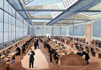 Telegrafi rum av Unknown artist