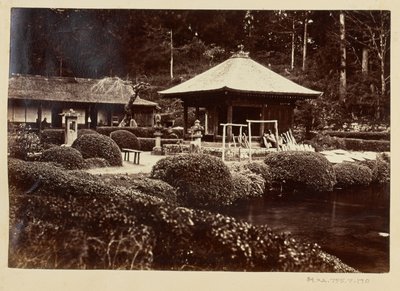 [Templets trädgård] av Unknown artist