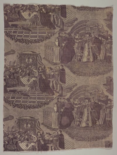 Textil av Unknown artist