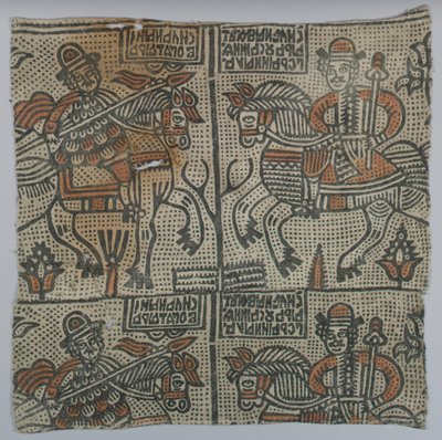 Textil av Unknown artist