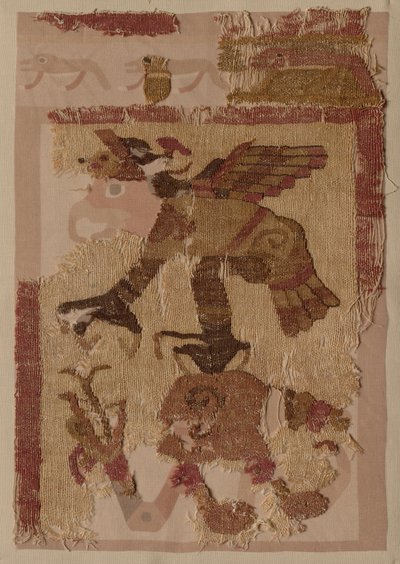 Textilfragment av Unknown artist